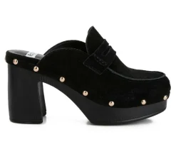 Online Rag & Co Women's Riley Heeled Clogs