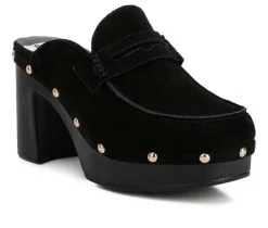 Online Rag & Co Women's Riley Heeled Clogs