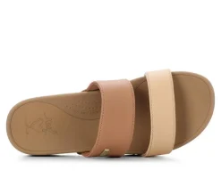 Outlet Reef Women's Banded Horizon Hi Platform Sandals