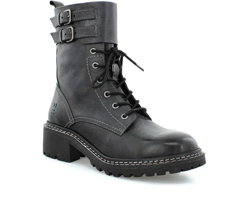 Discount ROAN by BED STU Women's Noelia Mid-Calf Combat Boots