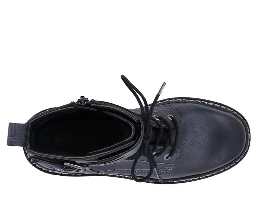 Discount ROAN by BED STU Women's Noelia Mid-Calf Combat Boots