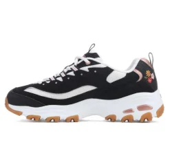 Hot Skechers Women's 150553 Dlites Floral Sneakers