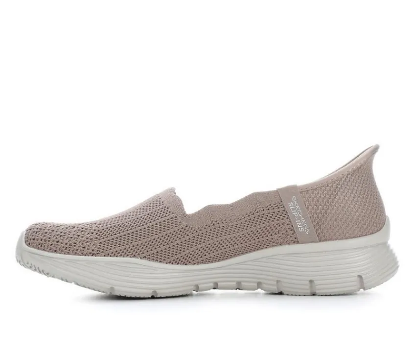 Outlet Skechers Women's Seager Believe It 158980 Slip-In Casual Shoes