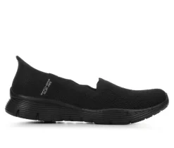 New Skechers Women's Seager Believe It 158980 Slip-In Casual Shoes