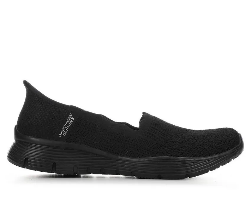 New Skechers Women's Seager Believe It 158980 Slip-In Casual Shoes