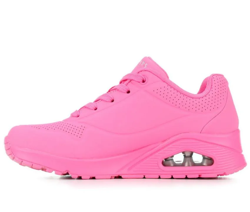 Clearance Skechers Street Women's Uno Stand On Air 73690 Wedge Sneakers