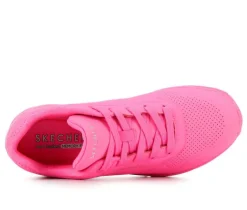 Clearance Skechers Street Women's Uno Stand On Air 73690 Wedge Sneakers