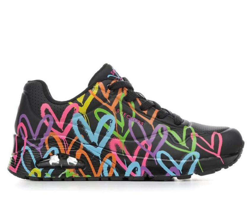 Hot Skechers Street Women's Uno Highlight Love 177981 Wedge Sneakers