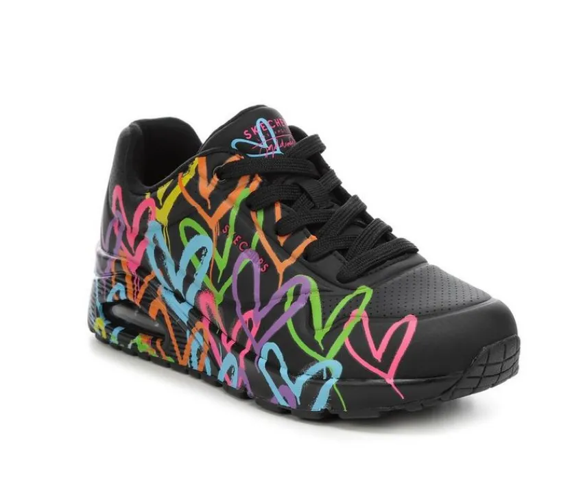Hot Skechers Street Women's Uno Highlight Love 177981 Wedge Sneakers