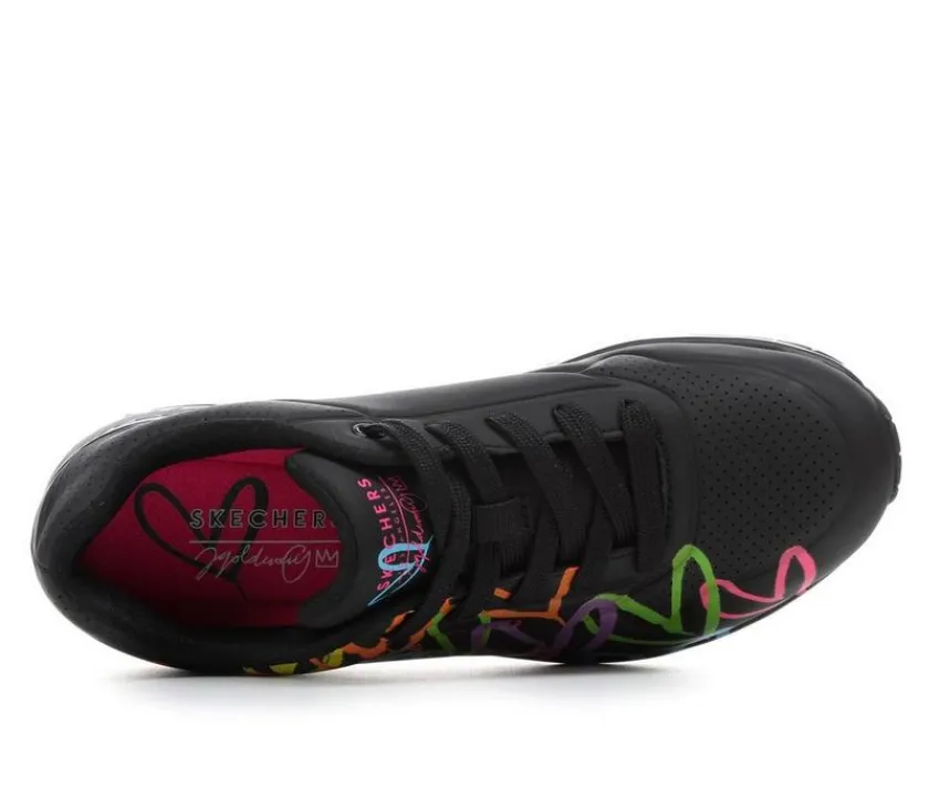 Hot Skechers Street Women's Uno Highlight Love 177981 Wedge Sneakers