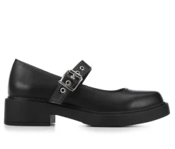 Online Soda Women's Bonito-S Mary Jane Block-Heels