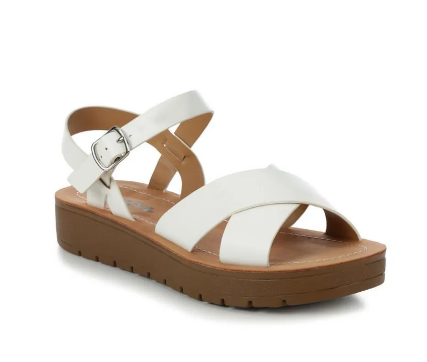 New Soda Women's Chester-S Wedge Sandals