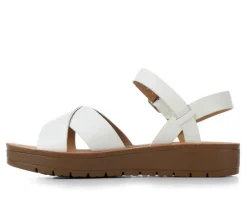 New Soda Women's Chester-S Wedge Sandals