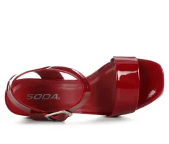 Soda Women's Macey-S Heeled Sandals