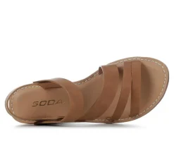 Sale Soda Women's Sheet-S Wedge Sandals