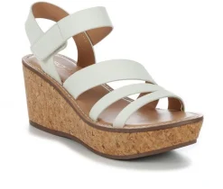 Best Soda Women's Sheet-S Wedge Sandals