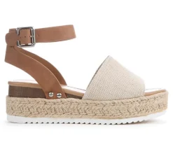 Hot Soda Women's Topic Platform Sandals