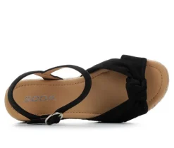 Outlet Soda Women's Tye Espadrille Wedges