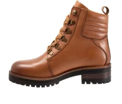 Hot Softwalk Women's Everett Lace Up Combat Boots