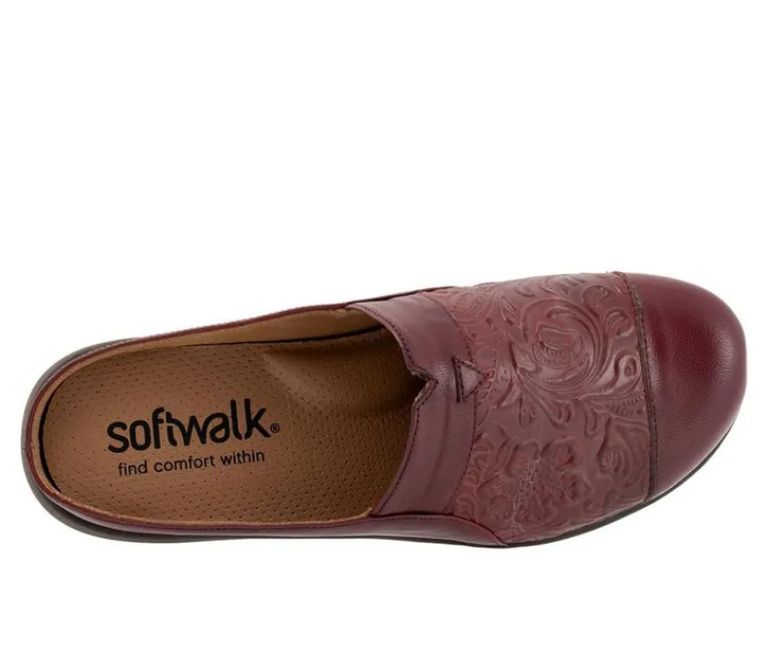 Hot Softwalk Women's San Marcos Tooling Mules