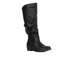 Sale Solanz Women's Devora Knee High Boots