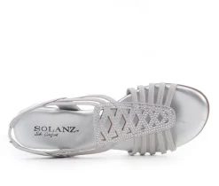 Sale Solanz Women's Ellian Dress Sandals
