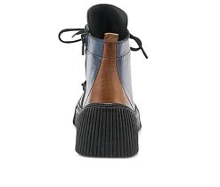 Clearance SPRING STEP Women's Yeba Lace Up Booties