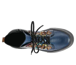 Clearance SPRING STEP Women's Yeba Lace Up Booties