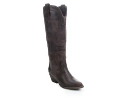 Online Sugar Women's Two-Step Knee-High Western Boots