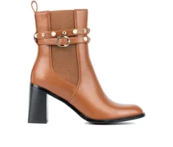 New Torgeis Women's Ivy Heeled Chelsea Booties