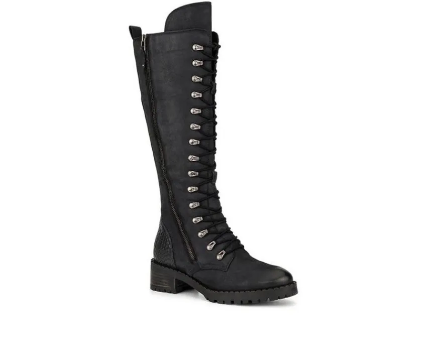 Clearance Vintage Foundry Co Women's Henrietta Knee High Boots