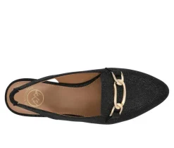 Clearance White Mountain Women's Boreal Slingback Loafers