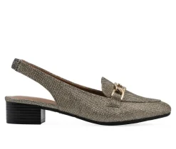 New White Mountain Women's Boreal Slingback Loafers