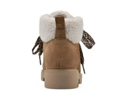 Hot White Mountain Women's Gloving Lace Up Winter Booties