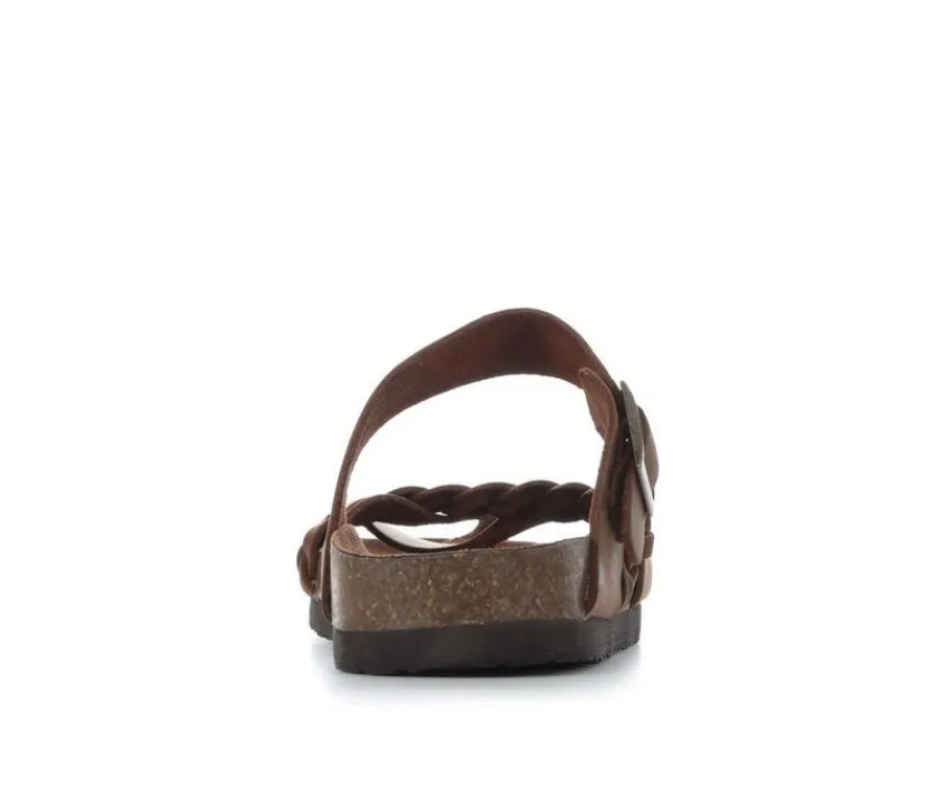 Clearance White Mountain Women's Hazy Footbed Sandals