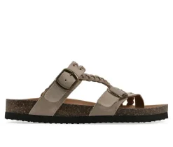 Best White Mountain Women's Haziest Footbed Sandals