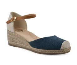 Best White Mountain Women's Maintain Wedge Sandals