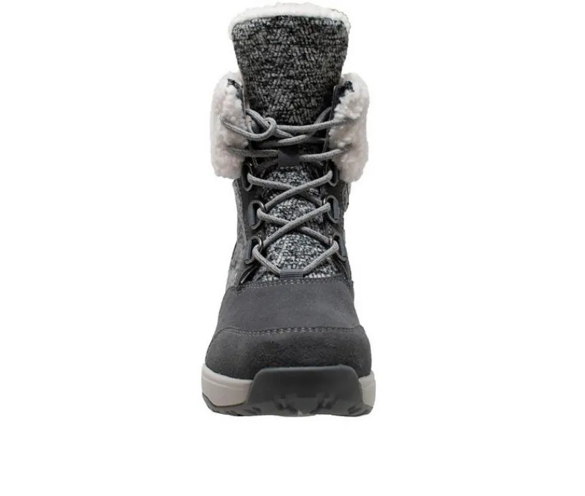 Discount Winter Tecs Women's Fleece Lace Winter Boots