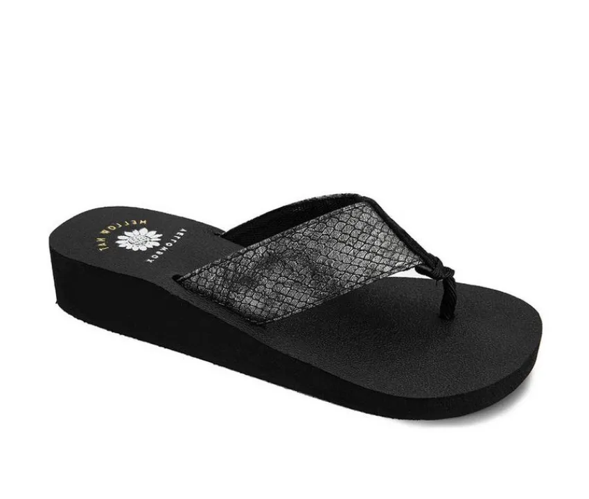 Best Yellow Box Women's Chellie Wedge Flip-Flops