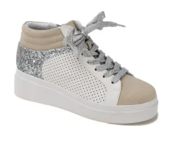 Discount Yellow Box Women's Espaloma High Top Fashion Sneakers