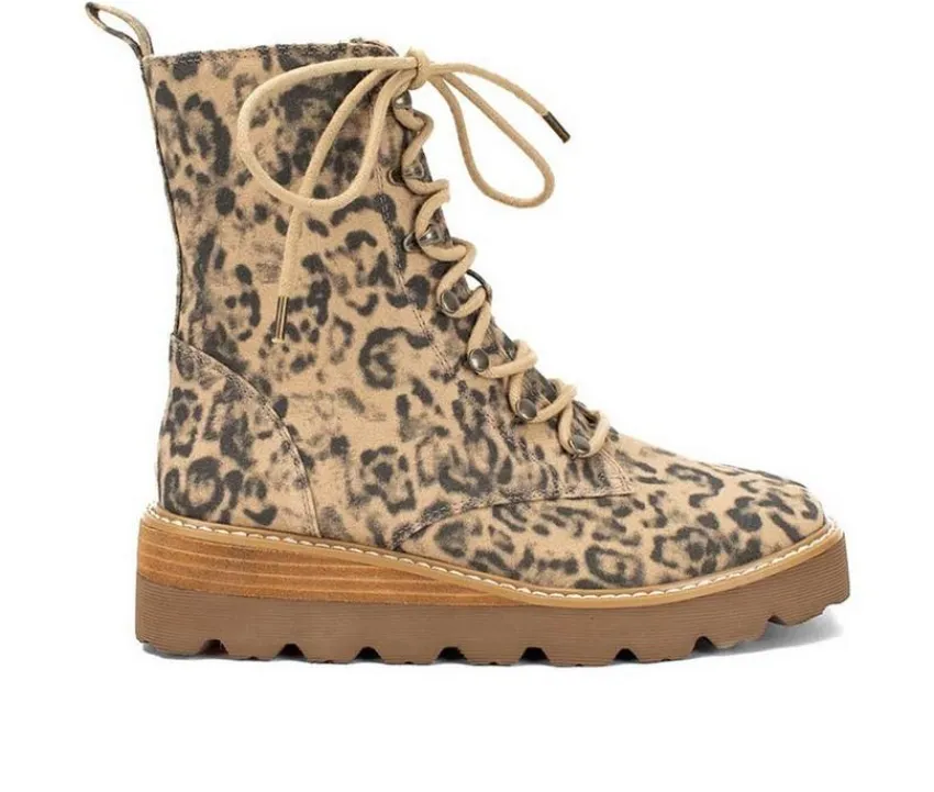 Discount Yellow Box Women's Inez Combat Booties