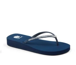 Sale Yellow Box Women's Jello Flip-Flops