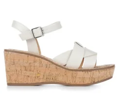 Sale Y-Not Women's Korinne Wedge Heels