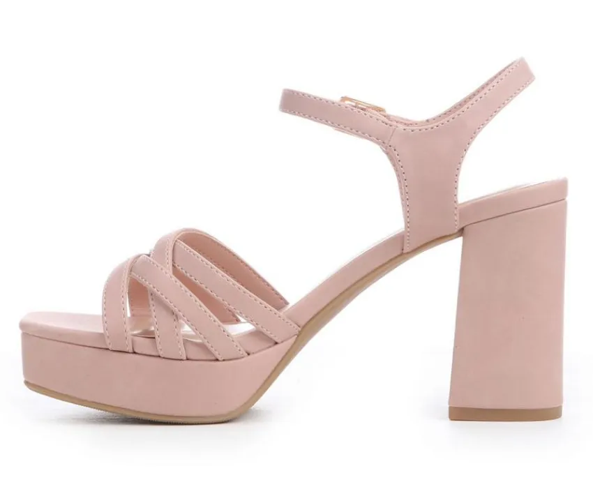 Sale Y-Not Women's Loona-S Block Heels